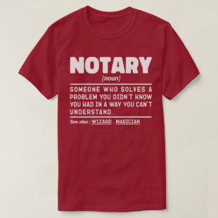 T-shirt Nota Définition Document Témoin Employé