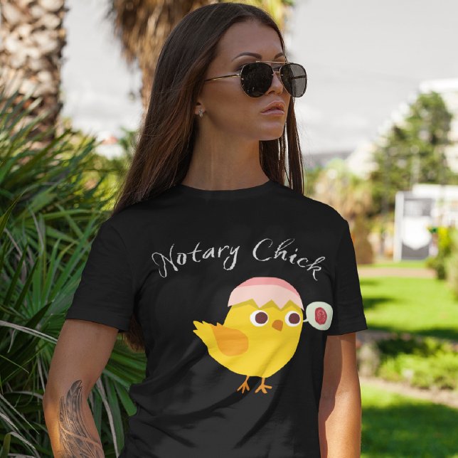 T-shirt Notaire drôle | Bureau - Notaire Chick (Créateur téléchargé)