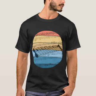 T-shirt Notation musicale du xylophone Xylophoniste Percus