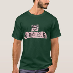 T-shirt Note de rançon du logo Supergirl