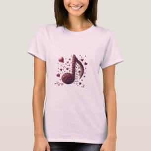 T-shirt Note harmonieuse : Respectez le rythme