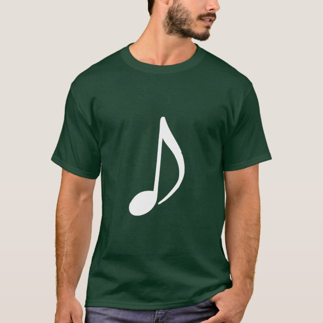 T-shirt note musicale (Devant)