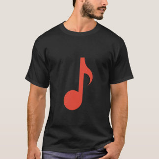 T-shirt Note musicale - huit notes