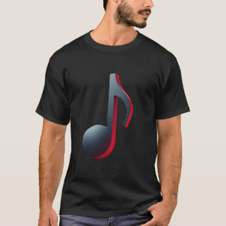 T-shirt Note musicale - huit notes