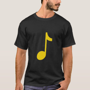 T-shirt Note musicale - huit notes