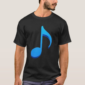 T-shirt Note musicale - huit notes