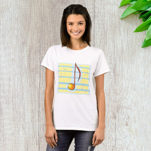 T-shirt Note musicale unique