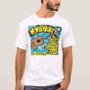 T-shirt Notes de accord d'E*A*D*G*B*E pour la guitare