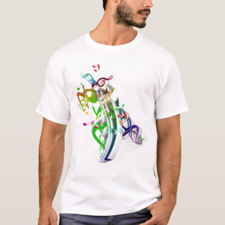 T-shirt Notes de musique