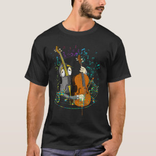 T-shirt Notes de musique classique Cellist Funny Musicien