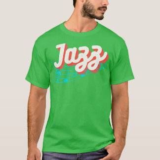 T-shirt Notes de musique jazz Musicien