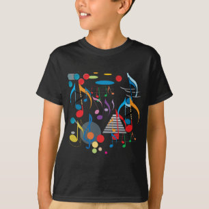 T-shirt Notes musicales