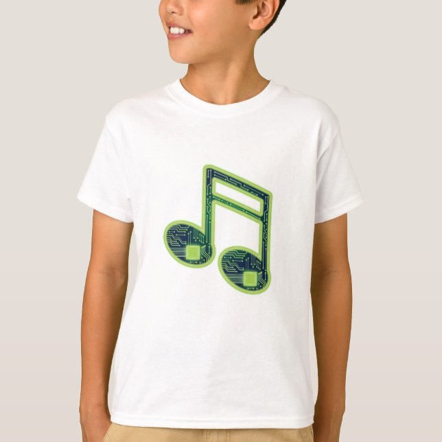 T-shirt Notes musicales (Devant)