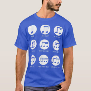 T-shirt Notes musicales Musique classique Compositeur ense