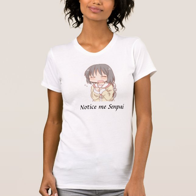 T-shirt Notez-moi Senpai (Devant)