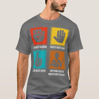 T-shirt Nothing Beats Montessori Teachers  Montessori Educ