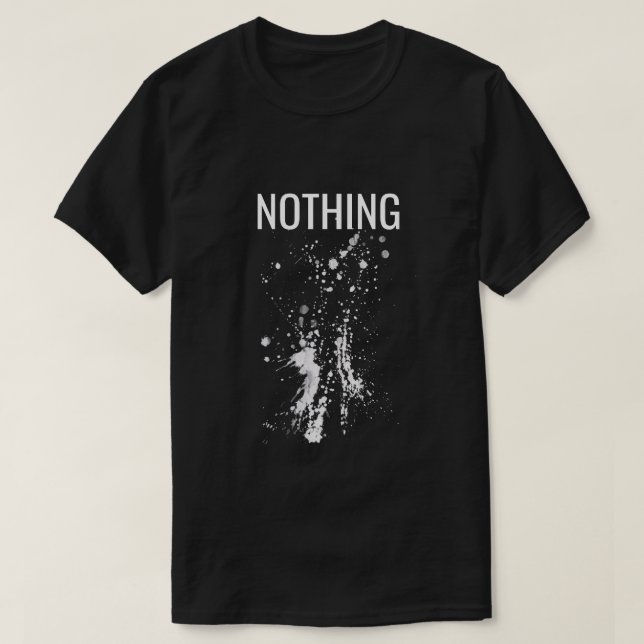 T-shirt Nothing Happens (Design devant)