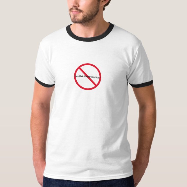 T-shirt Notre # 1 Logo Mens Ringer Tee (Devant)