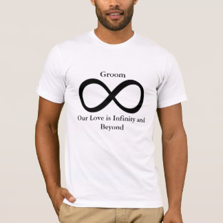 T-shirt Notre amour est l'infini et au-delà