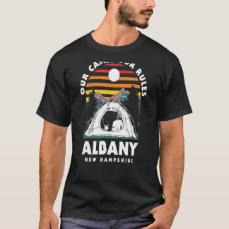 T-shirt Notre Camp Nos Règles Albany Camping New Hampshire