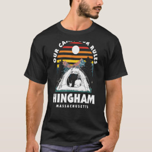 T-shirt Notre Camp Nos Règles Hingham Camping Massachusett