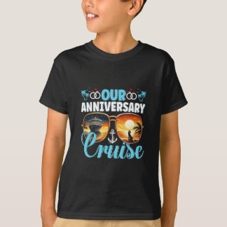 T-shirt Notre croisière de conception de couples de notre