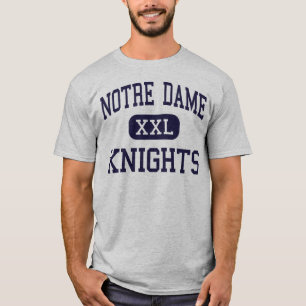 T-shirt Notre Dame - chevaliers - haute - chênes de