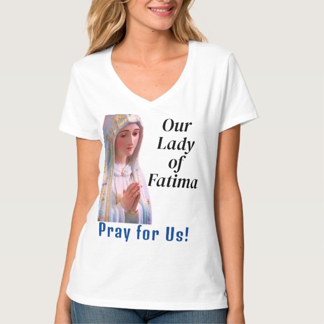 T-shirt Notre-Dame de Fatima (Devant)