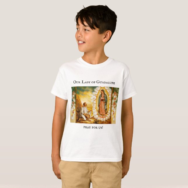 T-shirt Notre-Dame de Guadalupe (Devant entier)