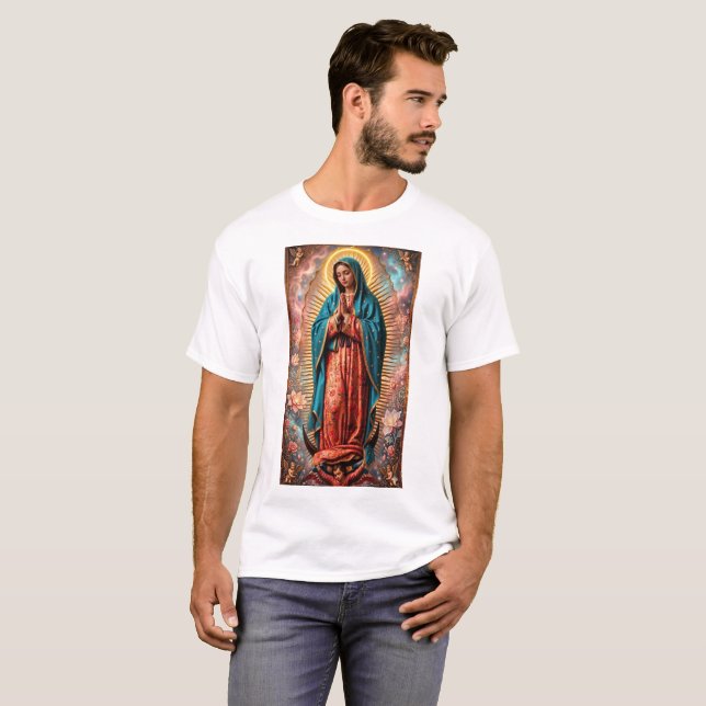 T-shirt Notre-Dame de Guadalupe  (Devant entier)