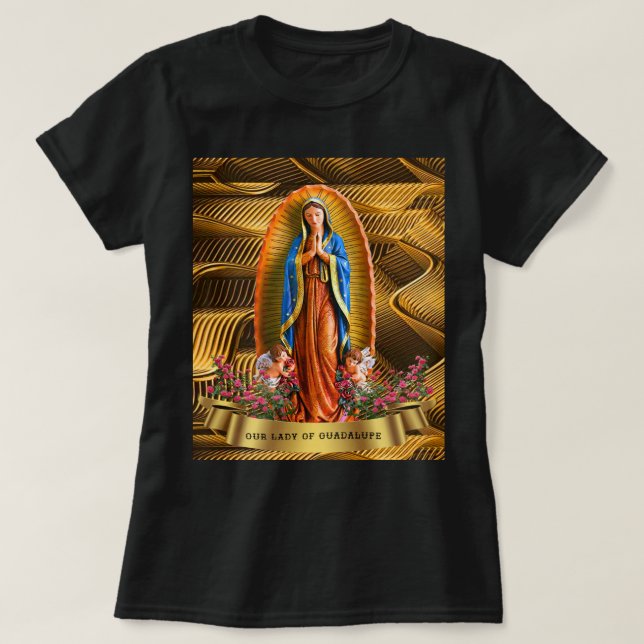 T-shirt Notre Dame de Guadalupe Mexique (Design devant)