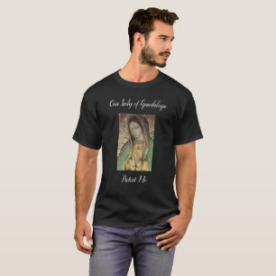 T-shirt notre dame de guadalupe protège-moi