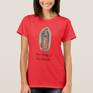T-shirt Notre-Dame de Guadalupe Tilma Miraculeseuse Beaux-