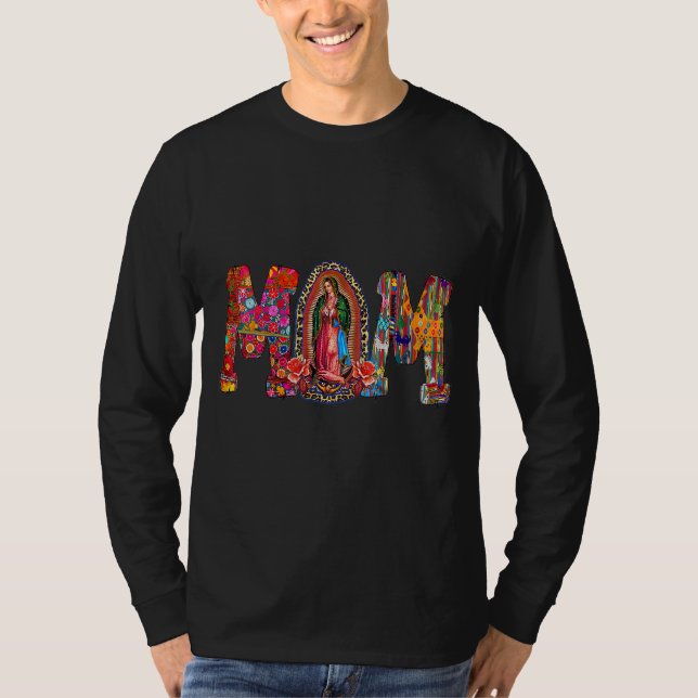 T-shirt Notre-Dame De Guadalupe Vierge Catholique Marie Me (Devant)