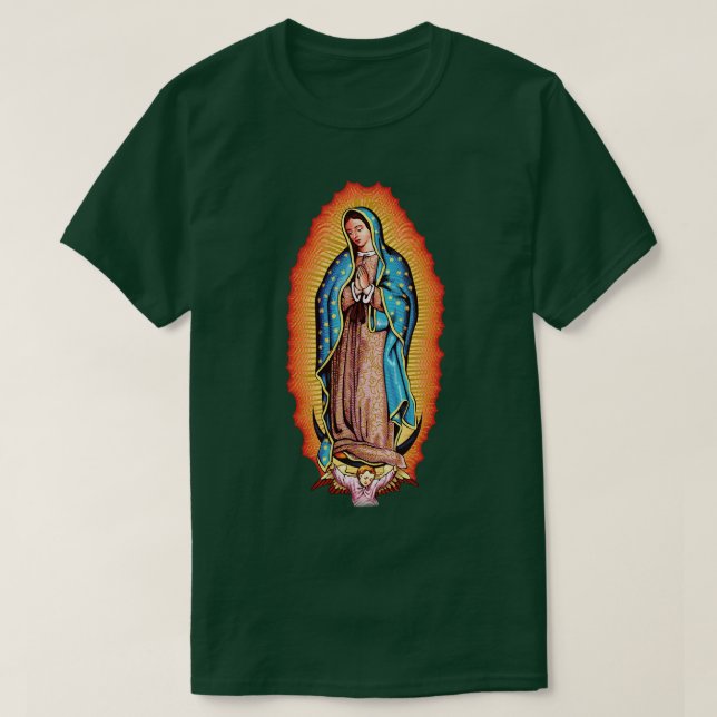 T-shirt Notre-Dame de Guadalupe Vierge Marie (Design devant)