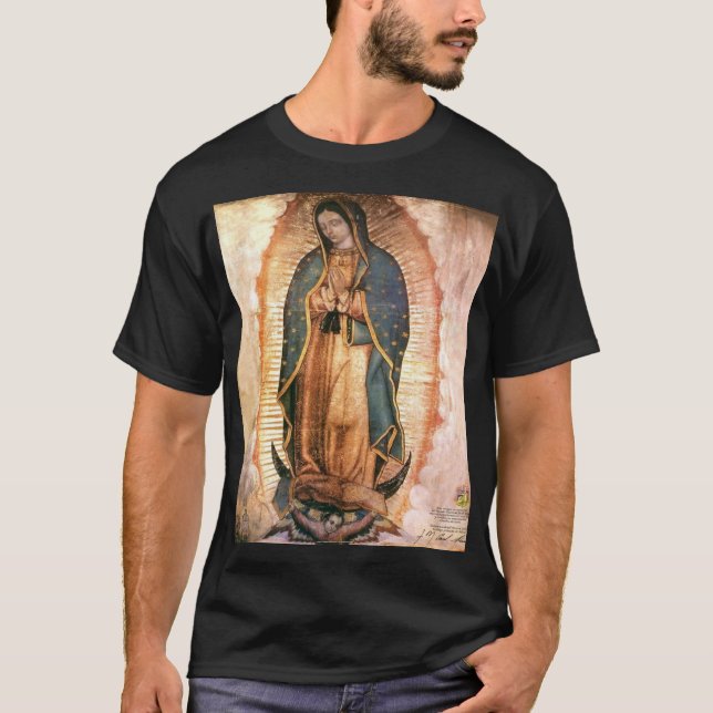 T-shirt Notre-Dame De Guadalupe Vintage (Devant)