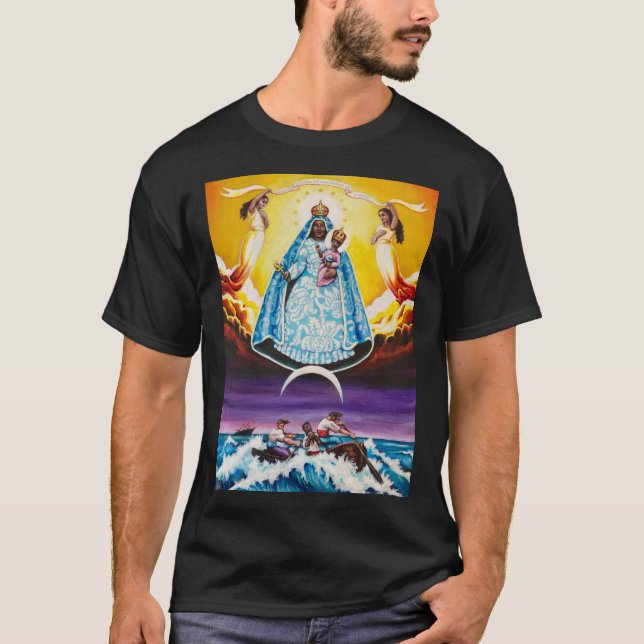 T-shirt Notre Dame de la Charité Jah Sunny Arts Design Tsh (Devant)