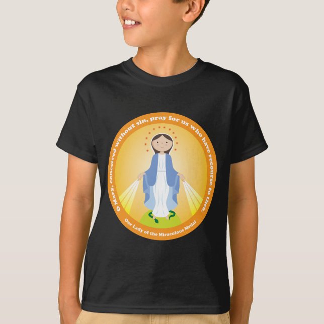 T-shirt Notre-Dame de la Médaille Miraculeuse (Devant)