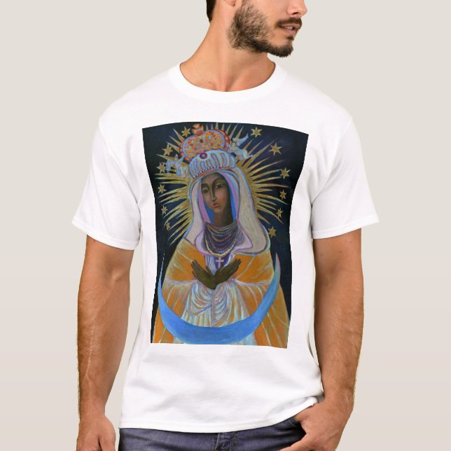 T-shirt Notre-Dame de la Porte de l'Aube Notre-Dame Vierge (Devant)