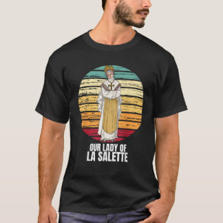 T-shirt Notre-Dame De La Salette Marian Catholique