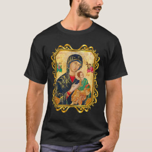 T-shirt Notre Dame De L'Aide Perpétuelle Béni Mère Mary Ch