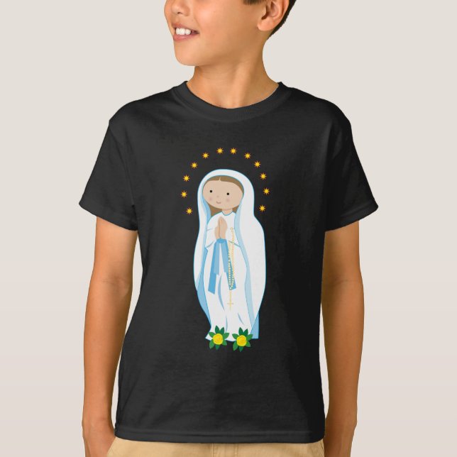 T-shirt Notre Dame de Lourdes (Devant)