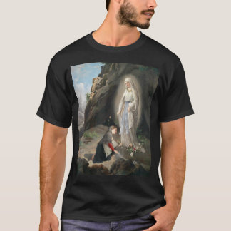 T-shirt Notre-Dame De Lourdes St Bernadette Immaculée Mari