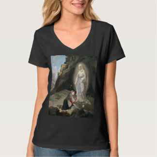 T-shirt Notre-Dame De Lourdes St Bernadette Immaculée Mari