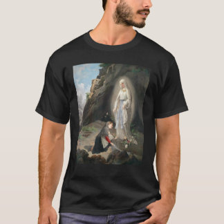 T-shirt Notre-Dame De Lourdes St Bernadette Immaculée Mari