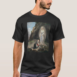 T-shirt Notre-Dame De Lourdes St Bernadette Immaculée Mari