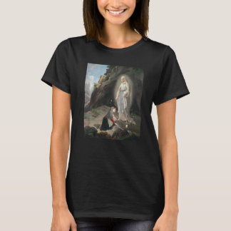 T-shirt Notre-Dame De Lourdes St Bernadette Immaculée Mari