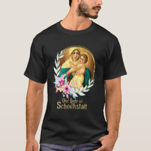 T-shirt Notre Dame De Schoenstatt Mère Mary Thrice Admirab