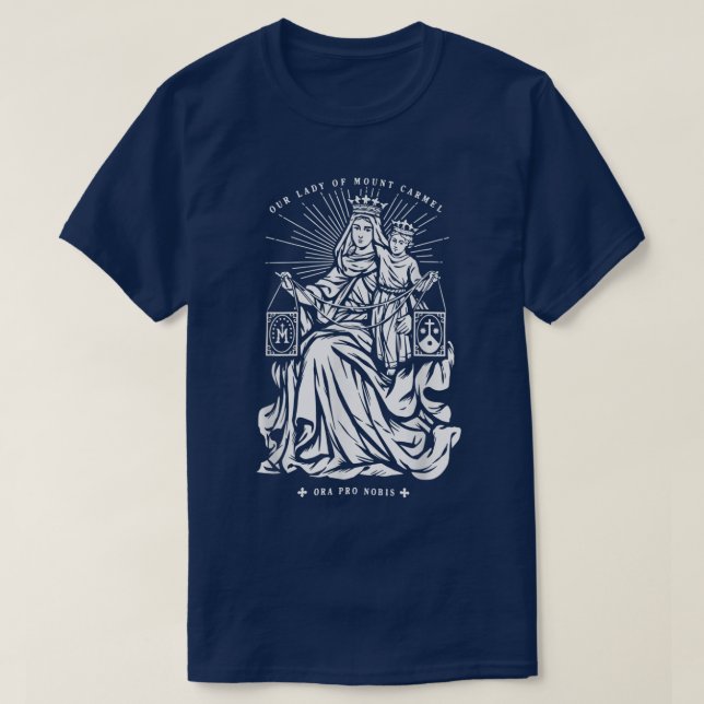 T-shirt Notre-Dame du Mont Carmel (Design devant)