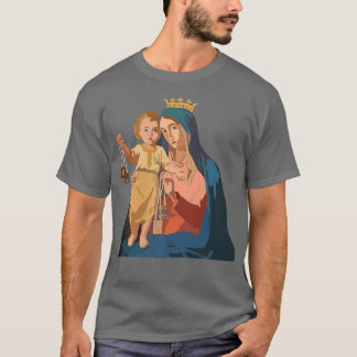 T-shirt Notre-Dame du Mont Carmel Scapulaire Sainte-Thérès